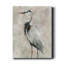 Crane at Dusk II - Impression sur toile tendue-921487754
