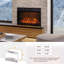 Colerane 23'' W Electric Fireplace Insert-1459615589