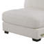 Fauteuil sans accoudoirs en velours côtelé 1 pièce-87721808
