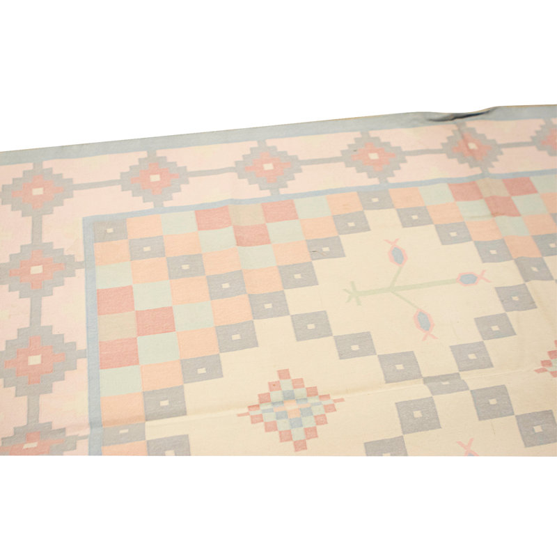 Hand Knotted Wool Area Rug