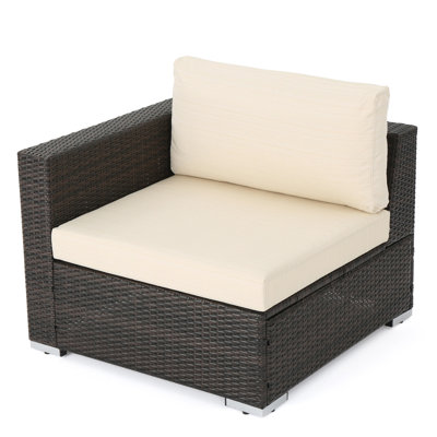 SANTA ROSA - LEFT ARMCHAIR (MBRN +ALU)