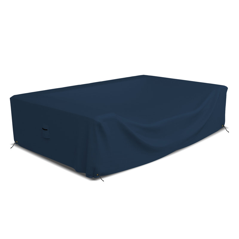 Outdoor Sectional Sofa Cover, 71.1cm H x 325.1cm W x 210.8cm D, Blue