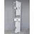 69" H Tall Bathroom Storage Cabinet With 2 Barn Doors And 1 Drawer, Narrow Storage Unit, Adjustable Shelves,Floor Cabinet For Bathroom, Living Room, Entryway,Kitchen,(Grey)