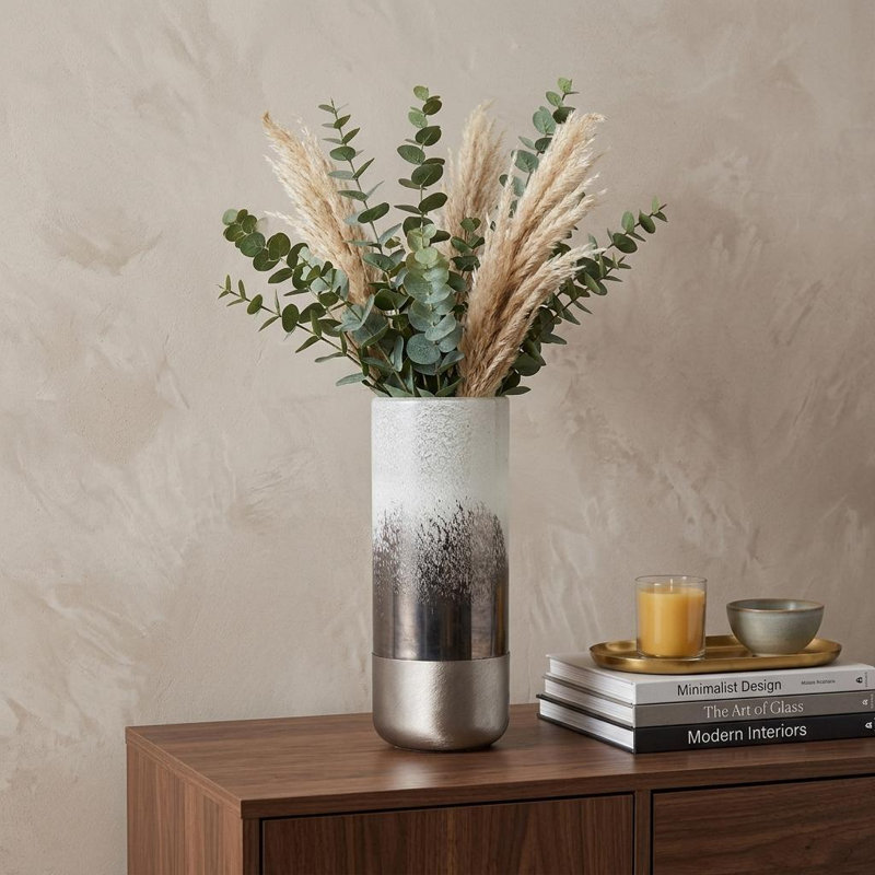 Ceramic / Porcelain Table Vase, 13" H x 5" W x 5" D