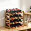 Wine Bottle Rack Brown