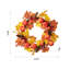 Couronne de citrouille artificielle mixte 24 po