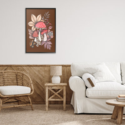 Giclée encadrée d'automne, conception de Cecilia Battaini