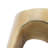 MGO Standard Hollow Side Table, Round Top End Table, Wood-Like Texture Accent Table, Natural Color