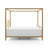 Saarah Metal Canopy Bed-1160027776-1160027777