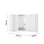 Wardrobe wardrobe set COSTA handle-less front, push-to-open-99468075