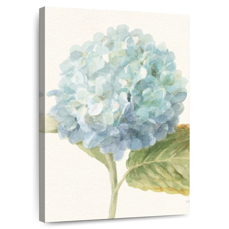 Harnek Floursack Florals Blue Hydrangea, 12" H x 8" W