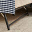 Lit de jour simple, canapé-lit convertible 3-en-1 Gingham