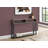 Metal X Frame Console Table with Open Shelves-2001785284
