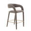 Tabouret de comptoir rembourré Arshaluys-512497246