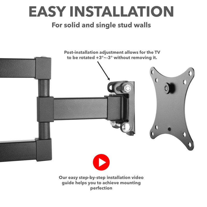 Kenda Symple Stuff Single Screen Wall Mount