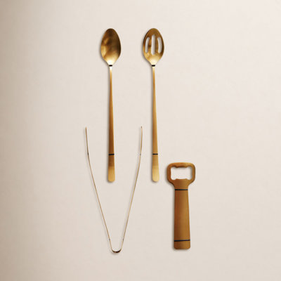 Ensemble d'outils de bar en acier inoxydable