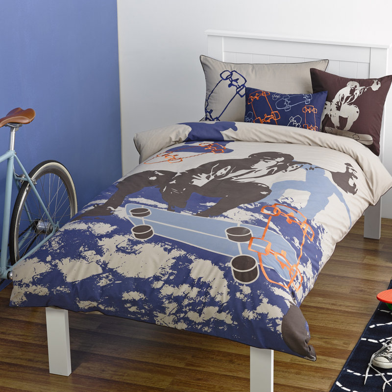 Ensemble de housse de couette Skater, Lit double / Grand lit