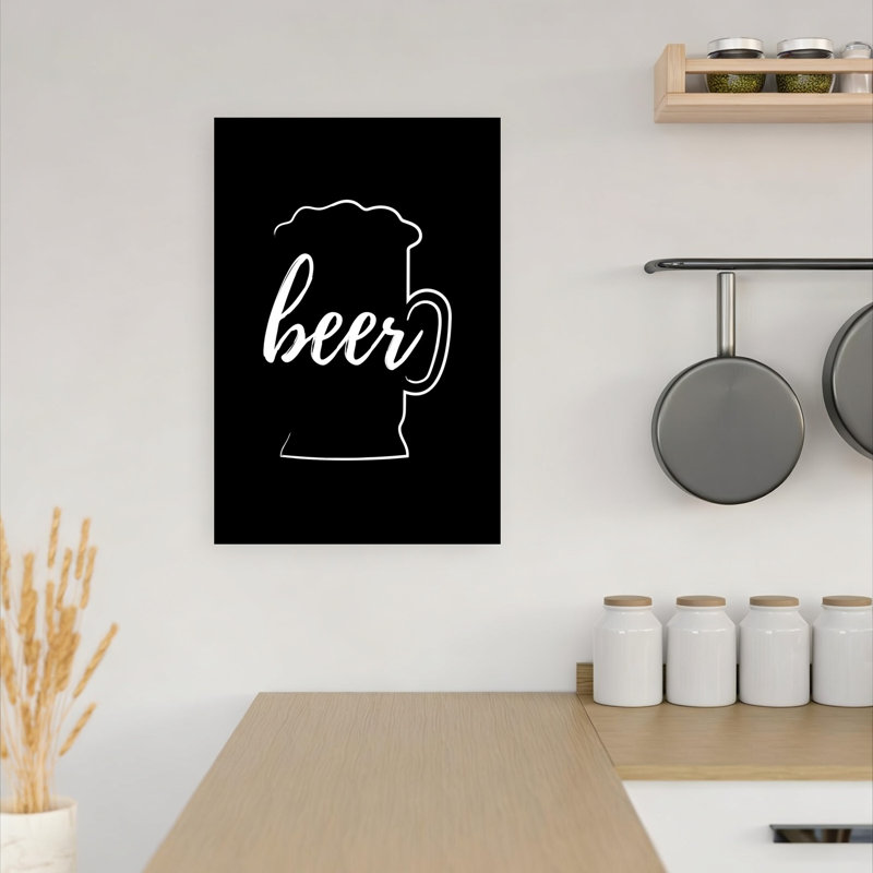 Impression d'art mural minimaliste moderne, H 18 po x l 12 po