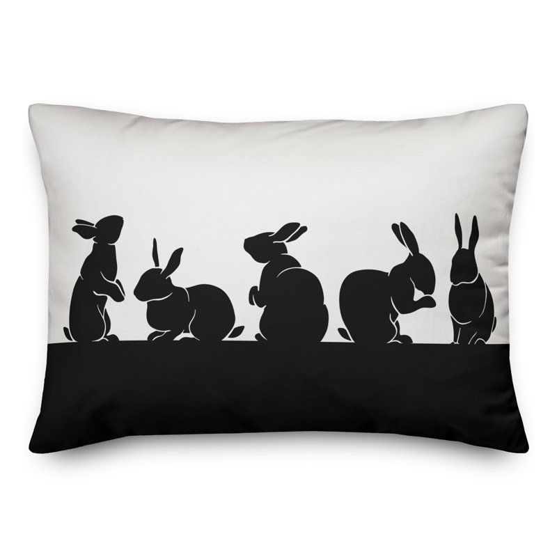 Bunny Throw Pillow