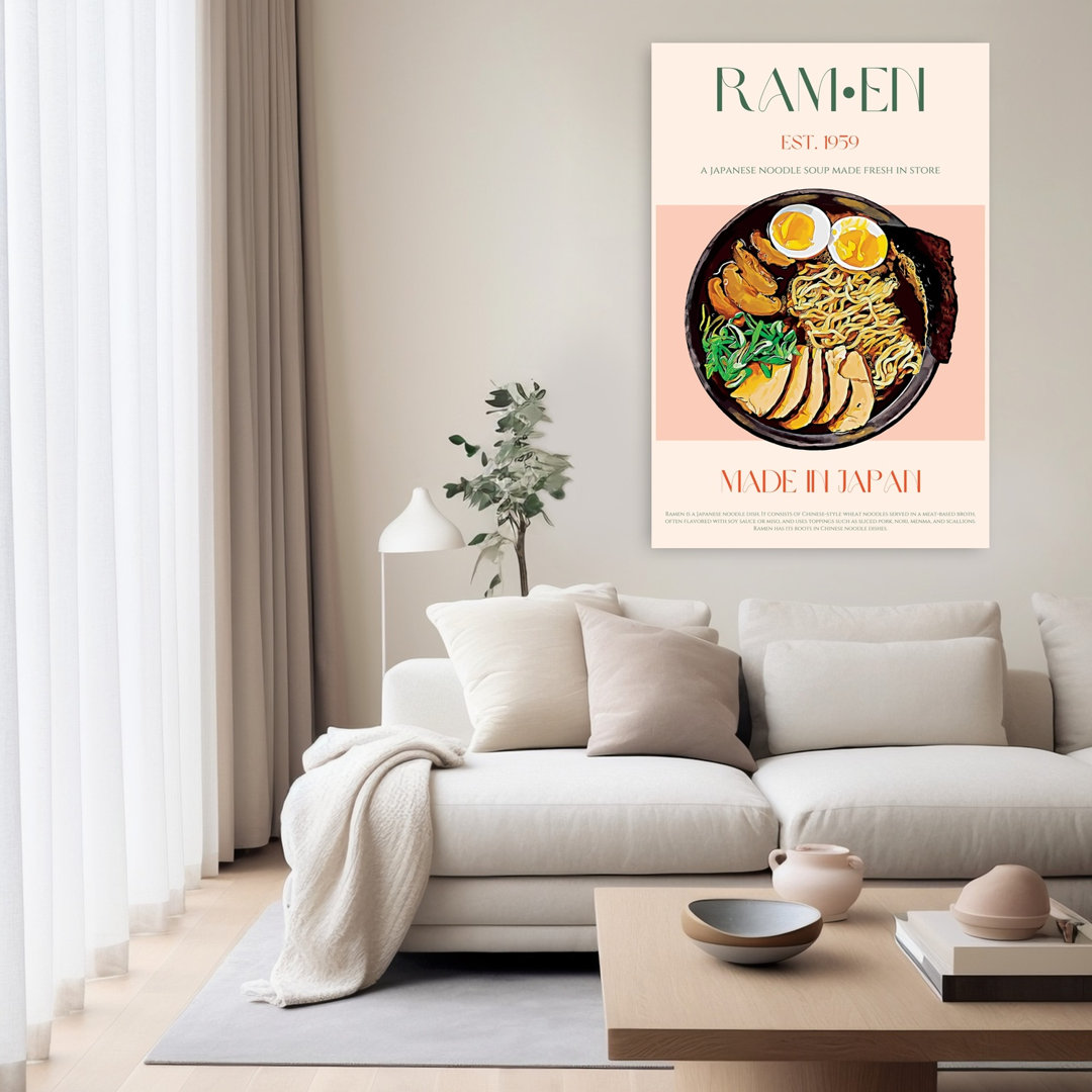 Contemporary Art Colorful Retro Vintage Wall Art