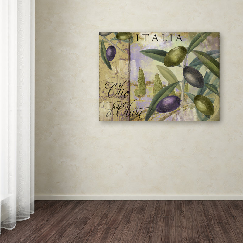 "Jadaya" Toscana I "par Color Bakery, impression sur toile tendue, H 35 po x l 47 po x P 2 po