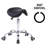 Adjustable Height Ergonomic Lab Stool with Wheels-1205419718