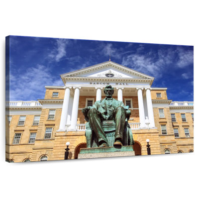 Statue Bascom Hall Lincoln