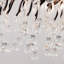 Lustre en cristal 13 lumières pour salle à manger Kalthum-963782237