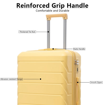 20"/24"/28" 3 pcs/set in ABS Spinner Wheel Luggage