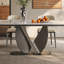 Ensembles de table de salle à manger simples et luxueux-106815715