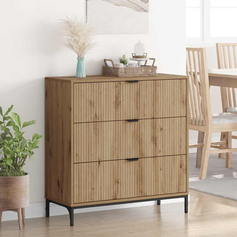 79.5cm Sideboard, Artisan Oak