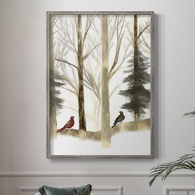 Christmas Holiday Art CCCIII Framed Print - Solid Wood