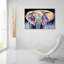 Bungalow rose «Elephant Butterfly» par Dawg Painter, art mural en verre acrylique-1254277011