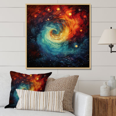 " Colorful Storm Whirling Kaleidoscope I "