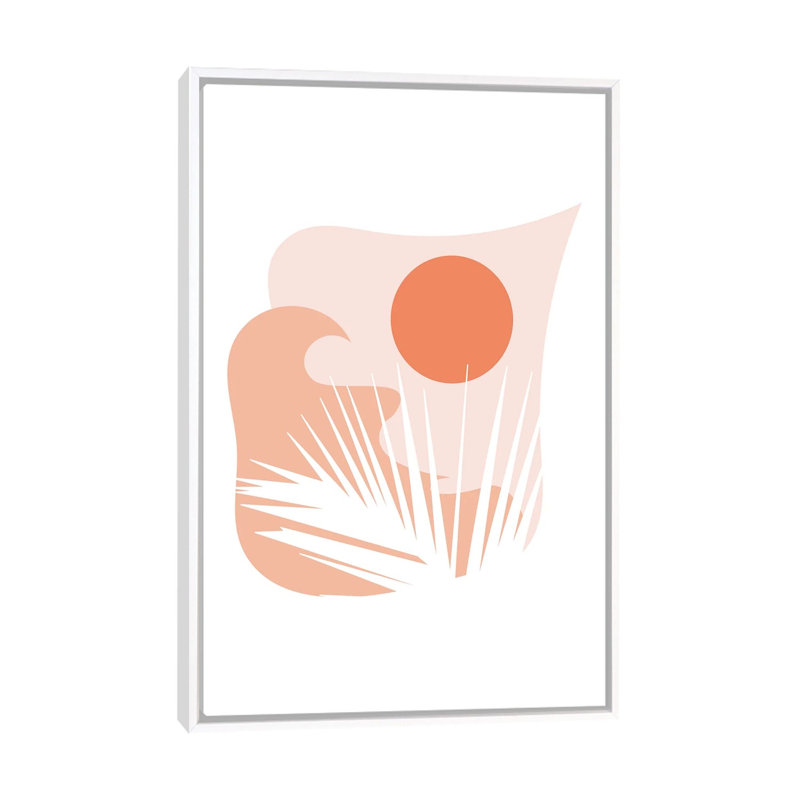 Peaceful Leaf by Kiki C Landon - Print on Canvas