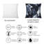 Impression sur feuilles monochrome - Coussin décoratif imprimé moderne-724687014