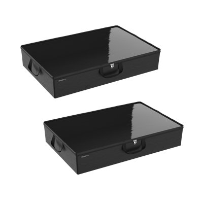 Capsule Under-Bed Fabric Organizer, 2-Pack