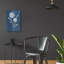«Airy Blooms 2 Dark Blue» par Danhui Nai, art mural en verre acrylique-1191535477