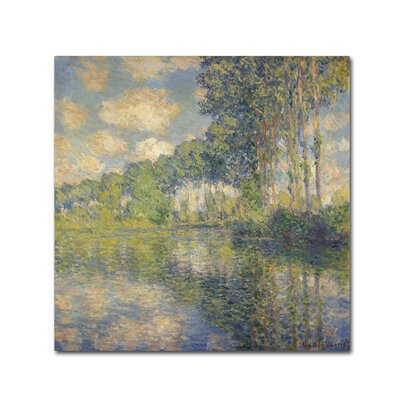 Poplars On The Epte by Claude Monet - Print -  Vault W Artwork, AA00657-C1818GG