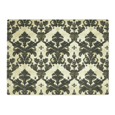 Victorian Floral Pattern Vol.3  Glass Chopping Board
