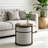 Coffee Table With Nesting Stool