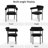 6 - Person Dining Table Sets With Rectangular Extendable Dining Table & 6 Upholstered Chairs-1744227303