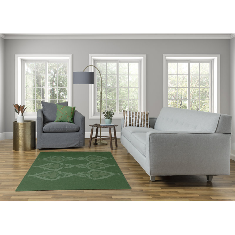 Seydou Chenille Abstract Indoor Rug, Rectangle 4' x 6'