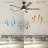 52'' Ceiling Fan with LED Lights
