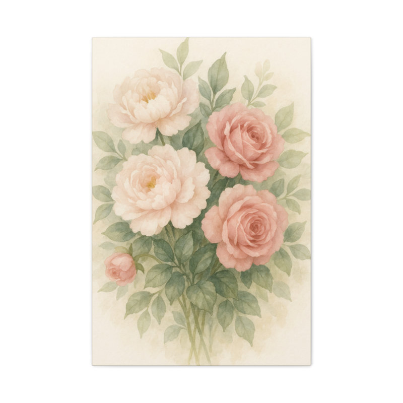 Aaroon Single Picture Frame Print on Canvas, 91.44 cm H x 60.96 cm W