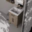 Meuble-lavabo simple en chêne gris 20 po X 18 - Fermeture en douceur, grand espace de rangement entièrement assemblé pour une utilisation instantanée-446184591