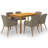Khance Rectangular Dining Set with Cushions-922020273-815411666-815411664