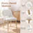 Chenille Upholstered Dining Chair With Solid Wood Legs-843294728-843294731