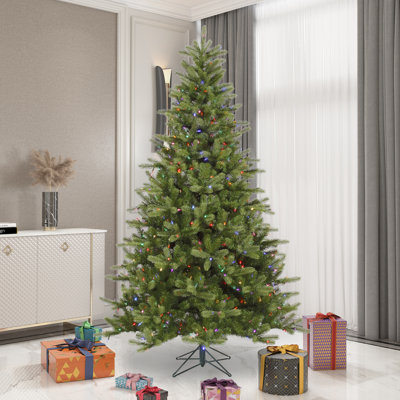 King Green Spruce Artificial Christmas Tree with Stand