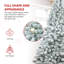 4FT Flocked Christmas Tree with Pine Cones-118345084